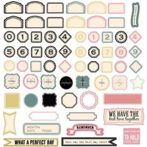 Naklejki Prima Marketing Elegance Die Cut Accents